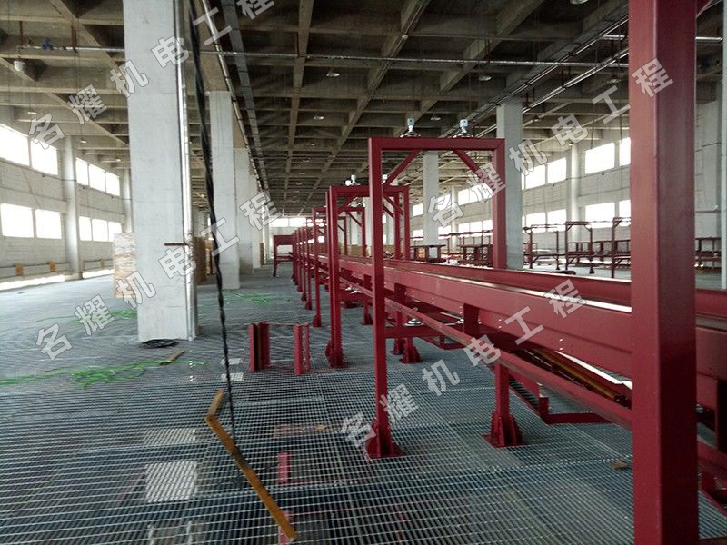 菏澤市名耀機電工程有限公司工程案例韻達分揀機